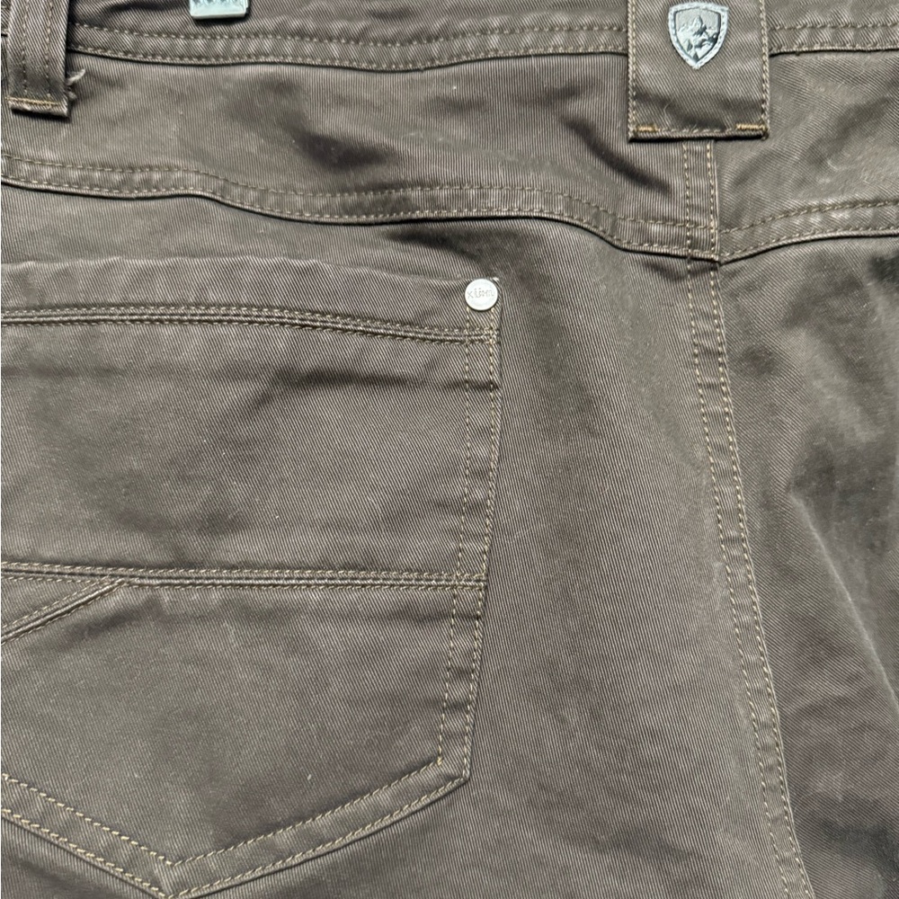 Kuhl Women's Straight Leg Jeans - Dark Brown - Picture 7 of 9